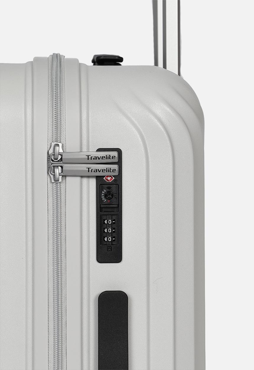 Travelite - Travelite Medium Belize 66Cm Trolley Case - Light Grey