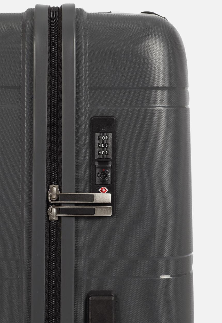 Travelite - Travelite Large Skye 76Cm Trolley Case - Charcoal