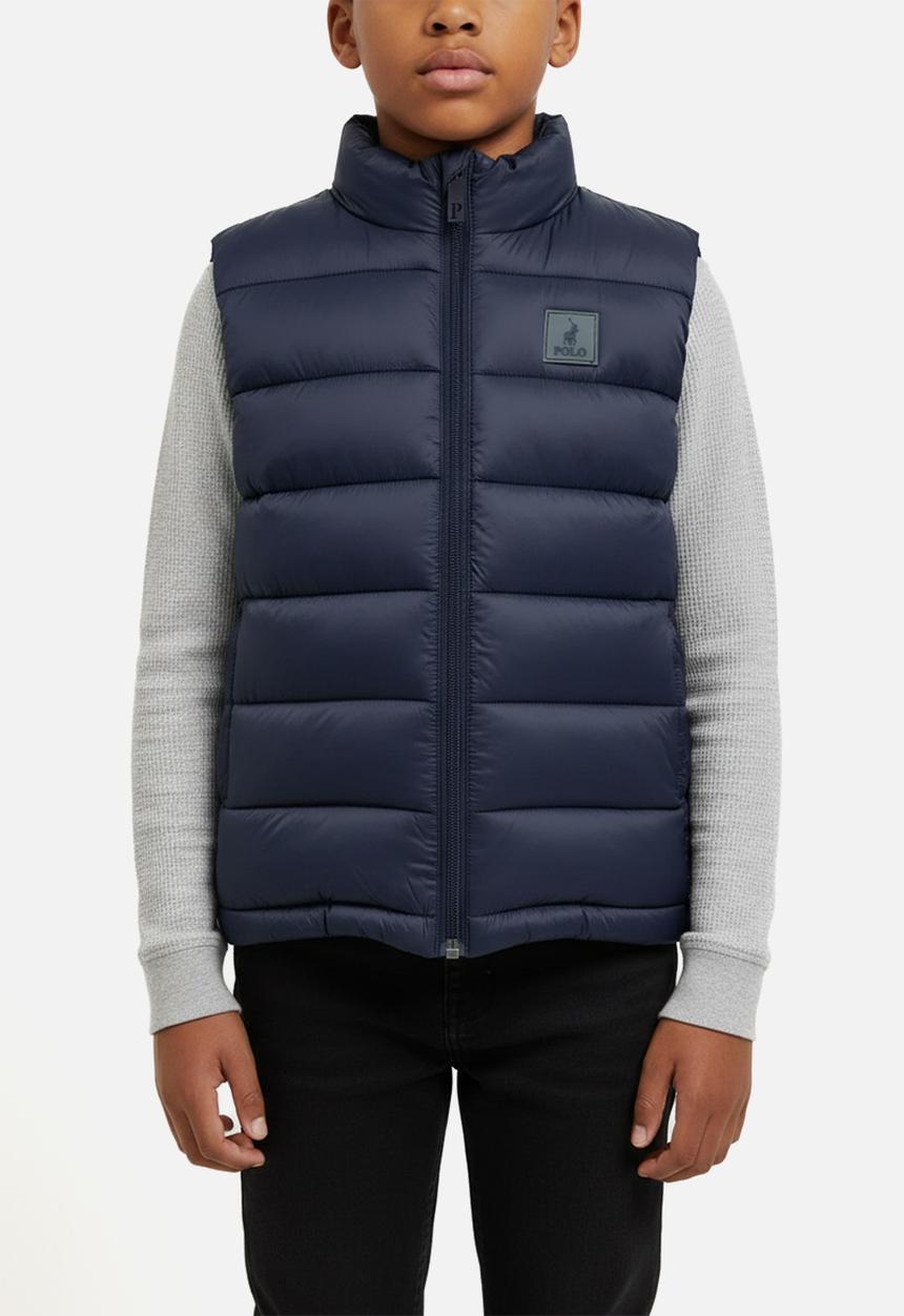POLO - Boys lucas sl puffer jacket - carbon