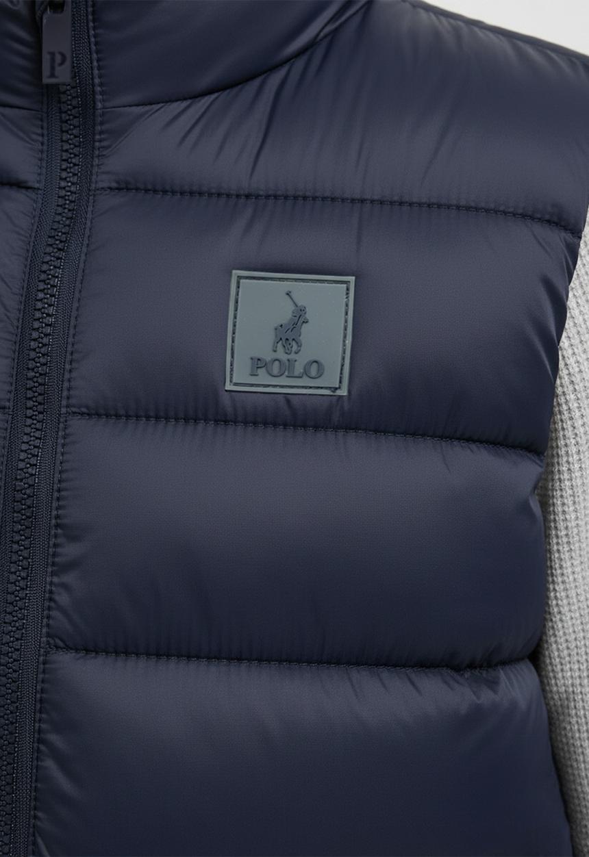 POLO - Boys lucas sl puffer jacket - carbon