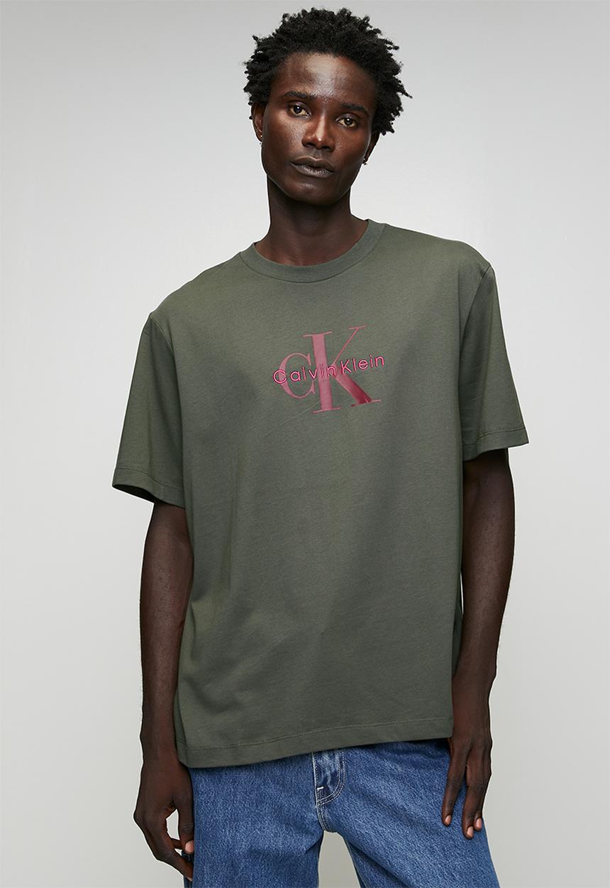 Calvin Klein - Short sleeve Hero Monologo Tee 20S - Beluga