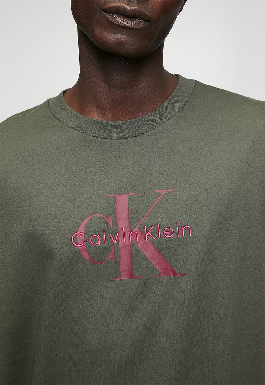 Calvin Klein - Short sleeve Hero Monologo Tee 20S - Beluga