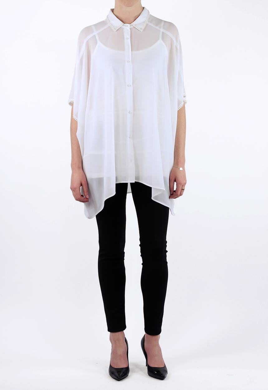 Marly Designer Wear - Foxy Boxy Shirt – Milk