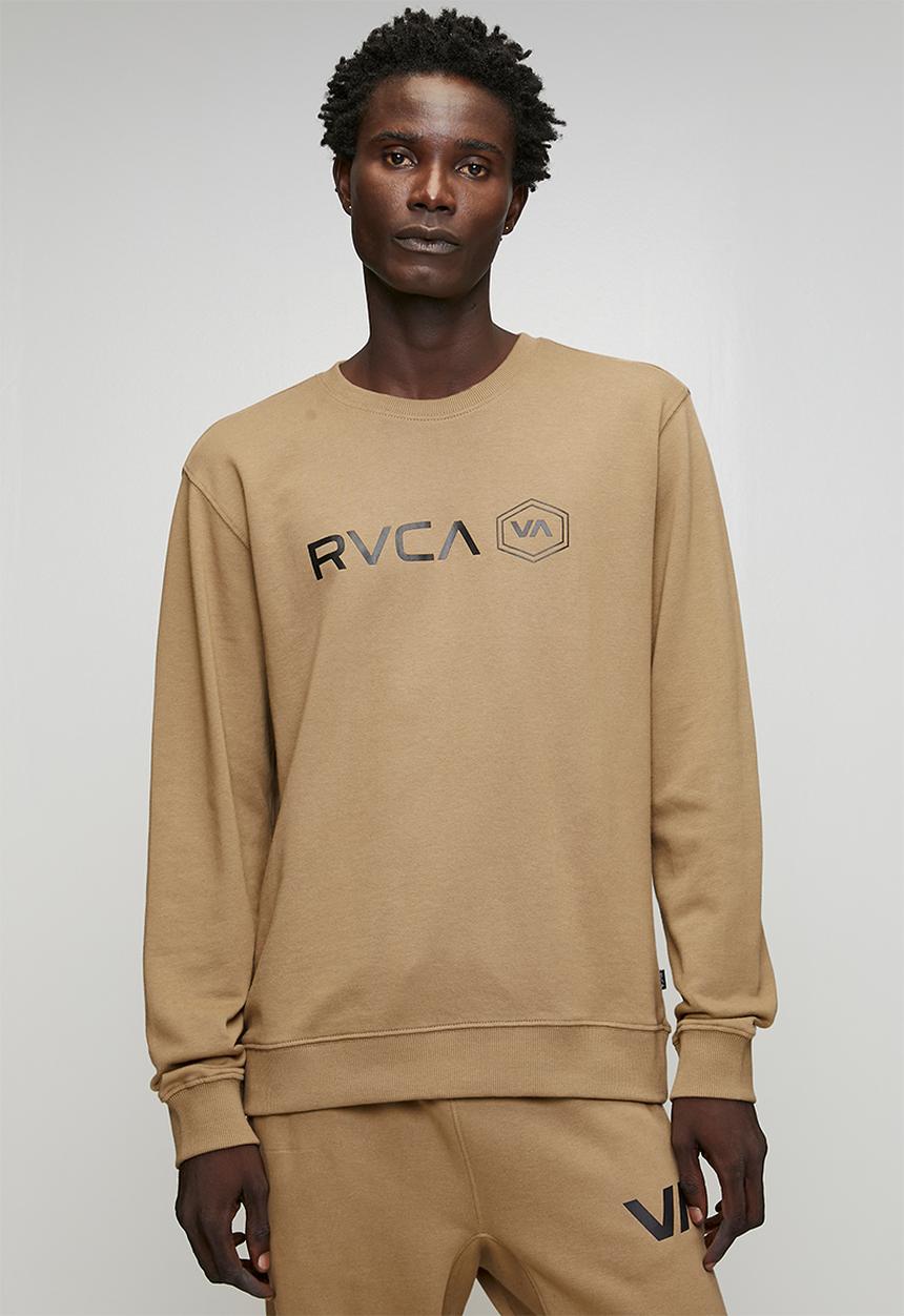 RVCA - Air Hex Crew - Coyote