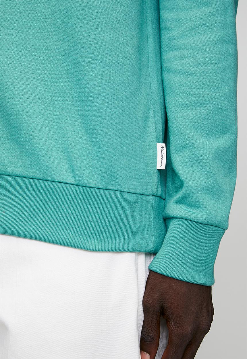 Ben Sherman - Target Crew Sweater - Aqua Teal