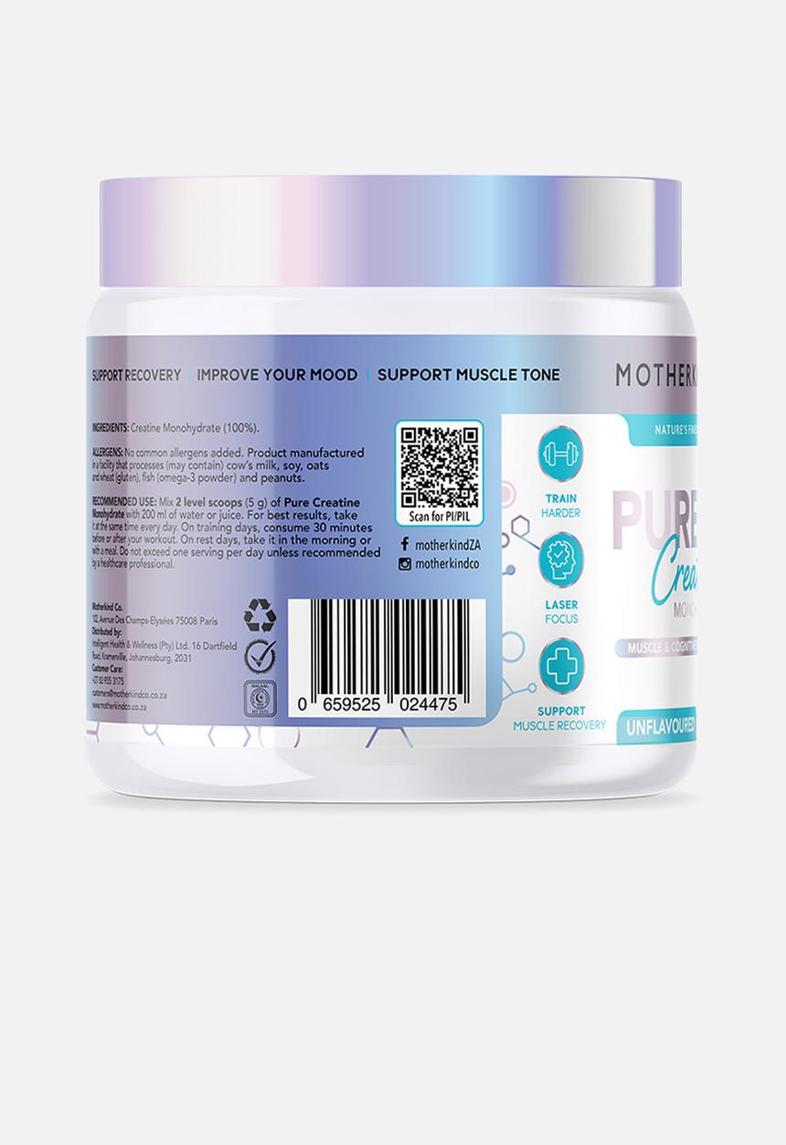Motherkind - Creatine Monohydrate 150g - Unflavoured