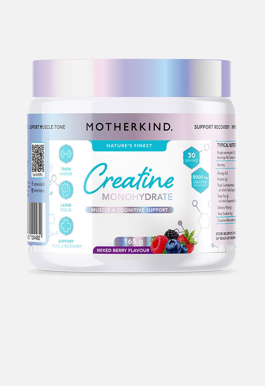 Motherkind - Creatine Monohydrate 165g - Mixed Berry