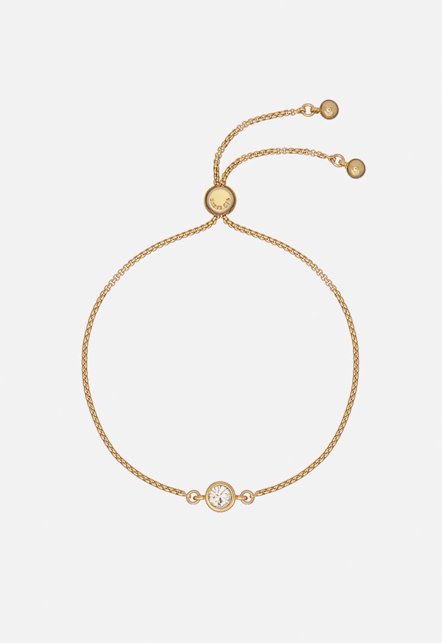 Ted Baker - Sarsaa crystal adjustable bracelet - gold