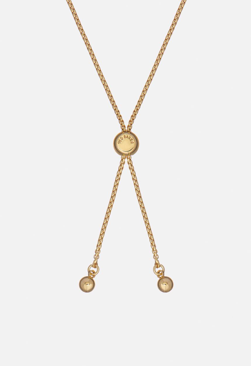 Ted Baker - Sarsaa crystal adjustable bracelet - gold