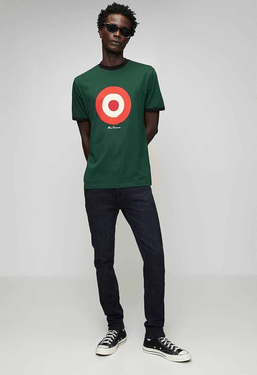 Ben Sherman - Target Tee-Shirt - Moss Agate