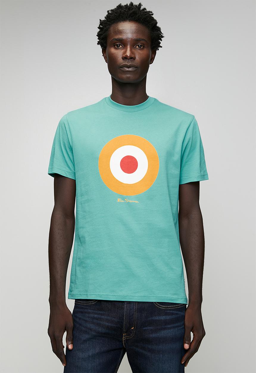 Ben Sherman - Target Tee-Shirt - Aqua Teal