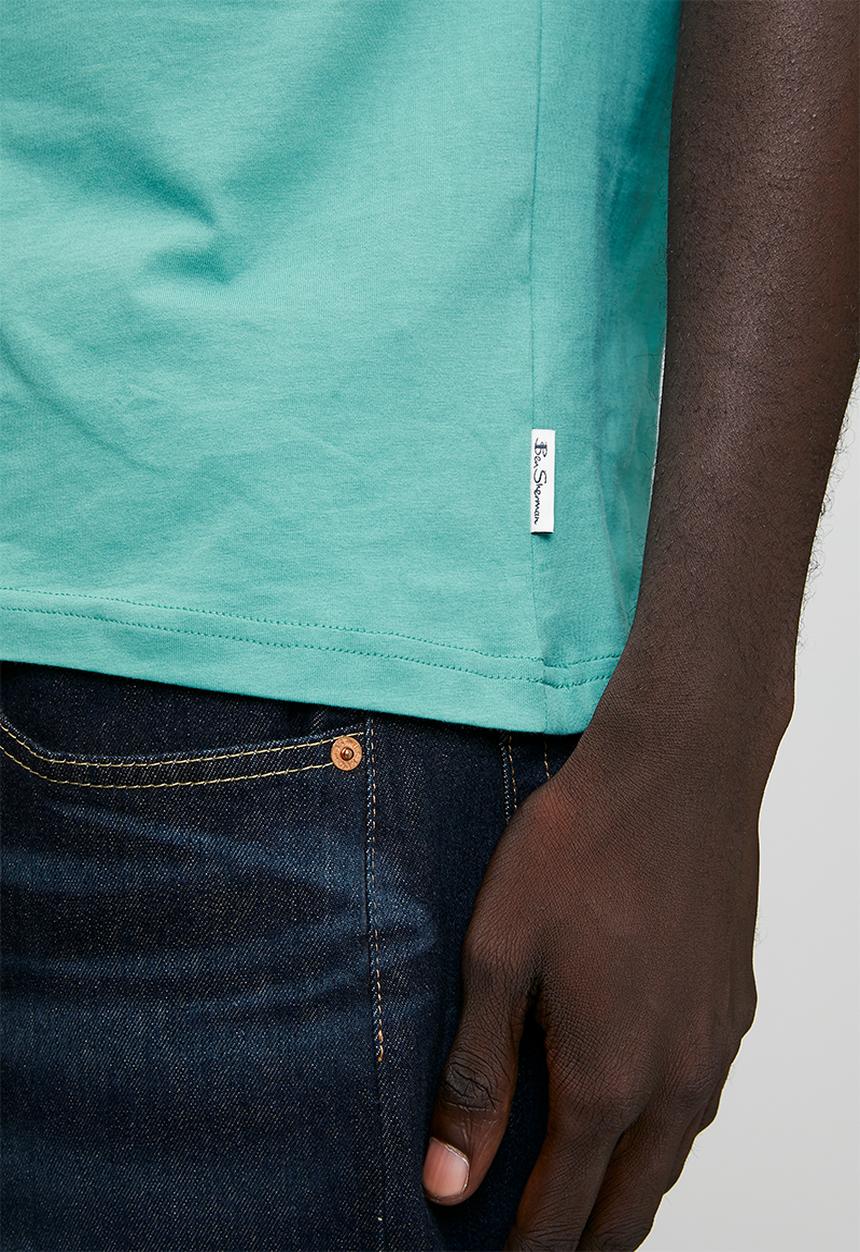 Ben Sherman - Target Tee-Shirt - Aqua Teal