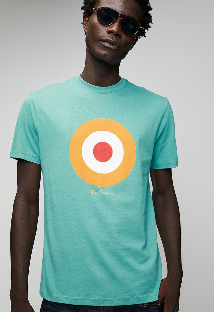 Ben Sherman - Target Tee-Shirt - Aqua Teal