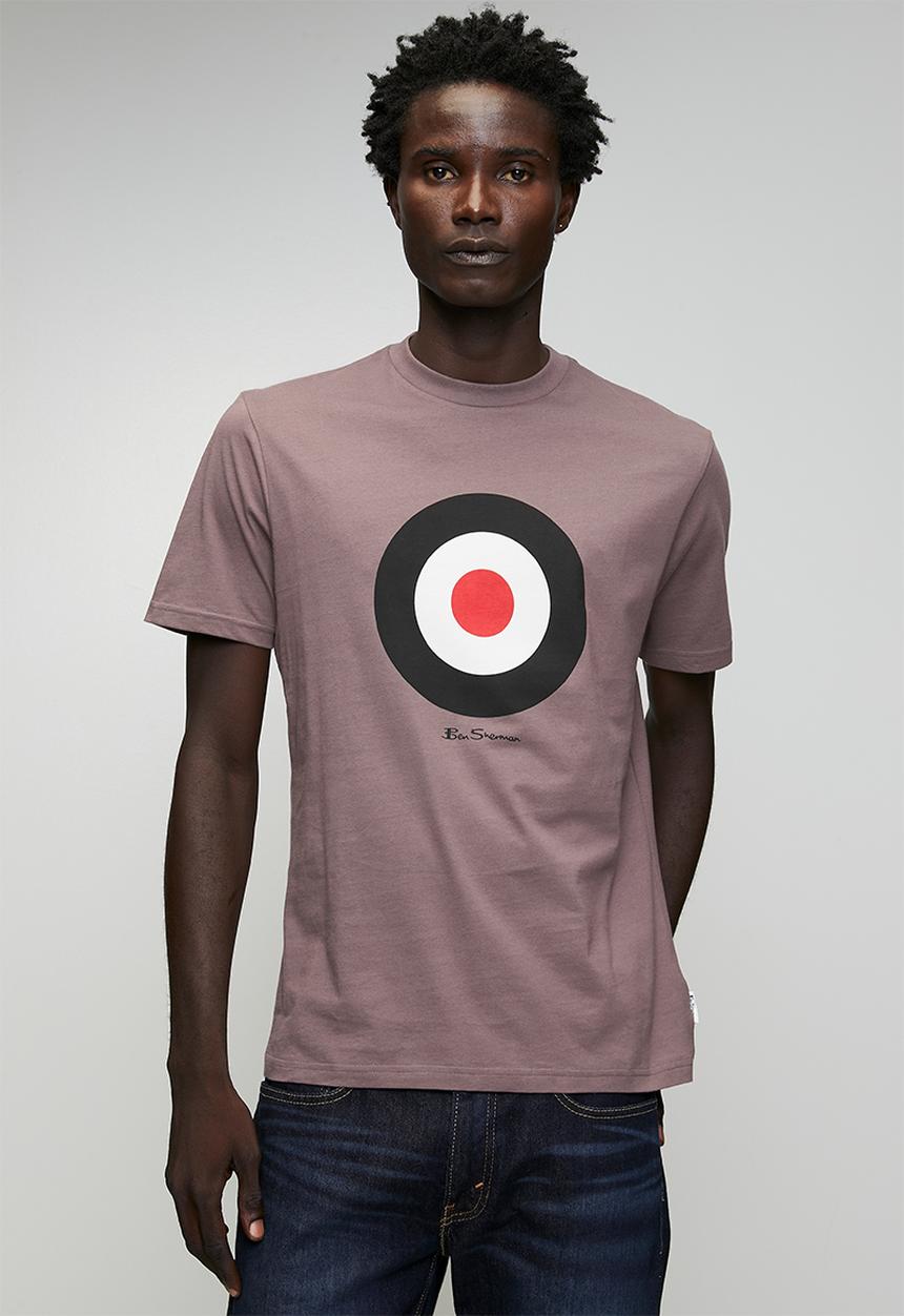Ben Sherman - Target Tee-Shirt - Cocoa Powder