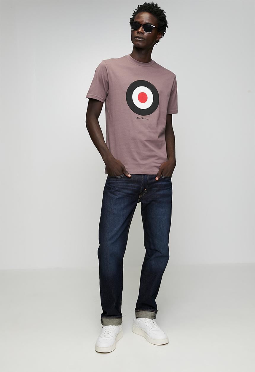 Ben Sherman - Target Tee-Shirt - Cocoa Powder