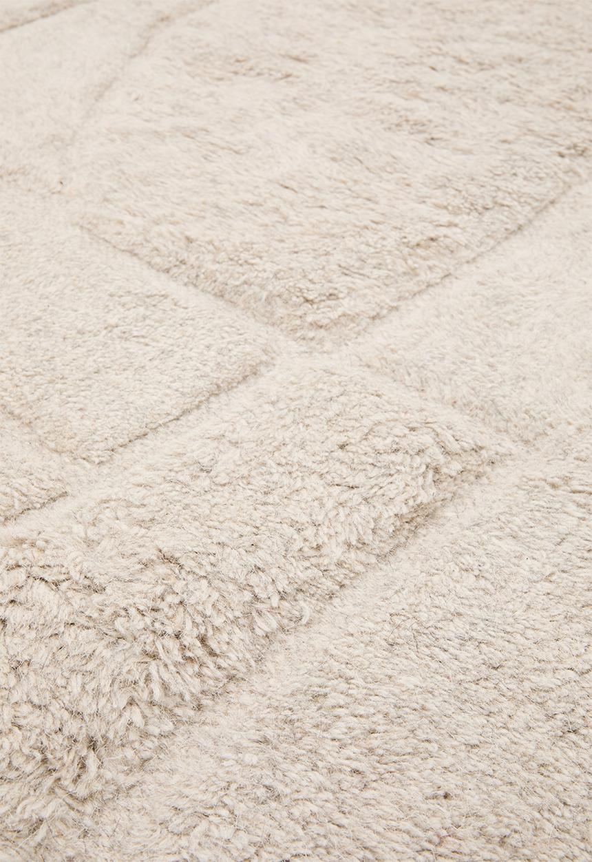 Sixth Floor - Mysa Tufted Wool Blend Rug Natural