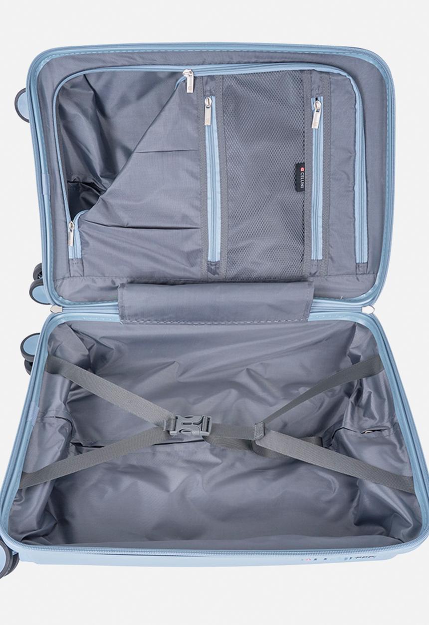 Cellini - Cellini Trio 3 Piece Luggage Set - Blue