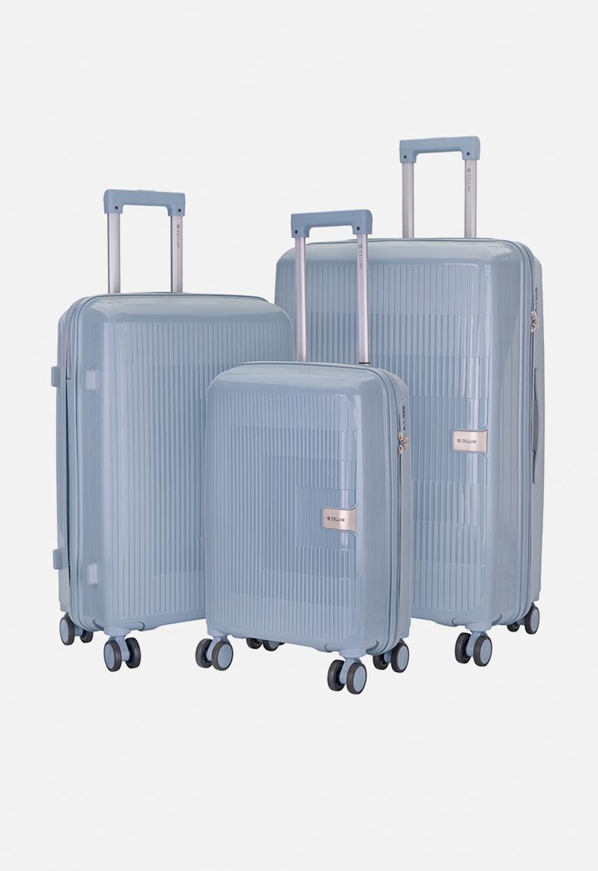 Cellini - Cellini Trio 3 Piece Luggage Set - Blue