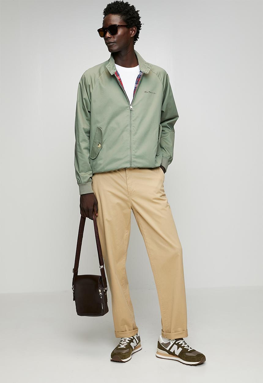 Ben Sherman - Signature Harrington 1012350 - Pale Khaki