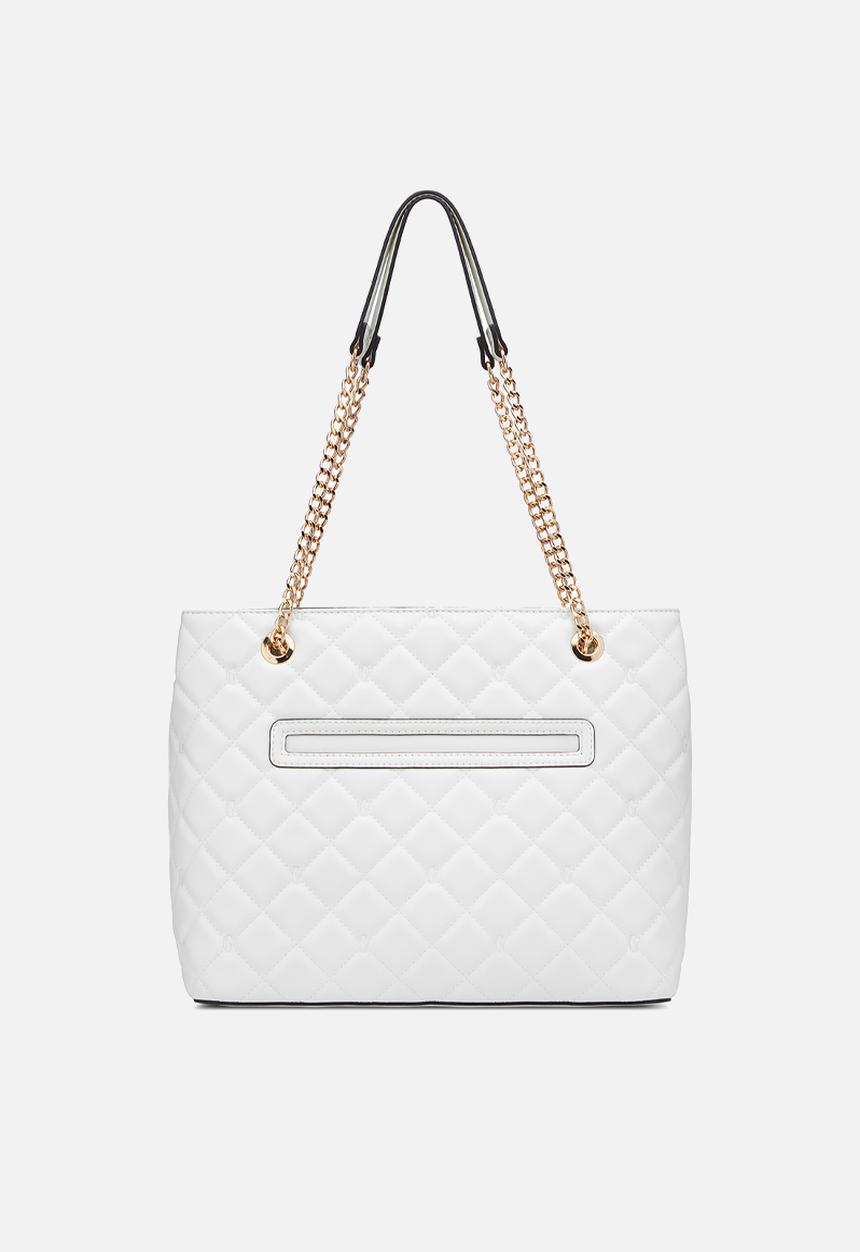 GUESS - Ramona Carryall Bag - White