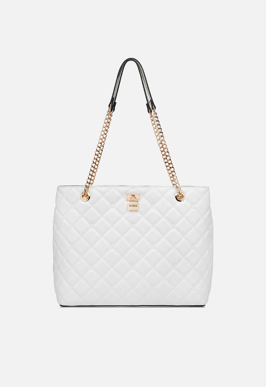 GUESS - Ramona Carryall Bag - White
