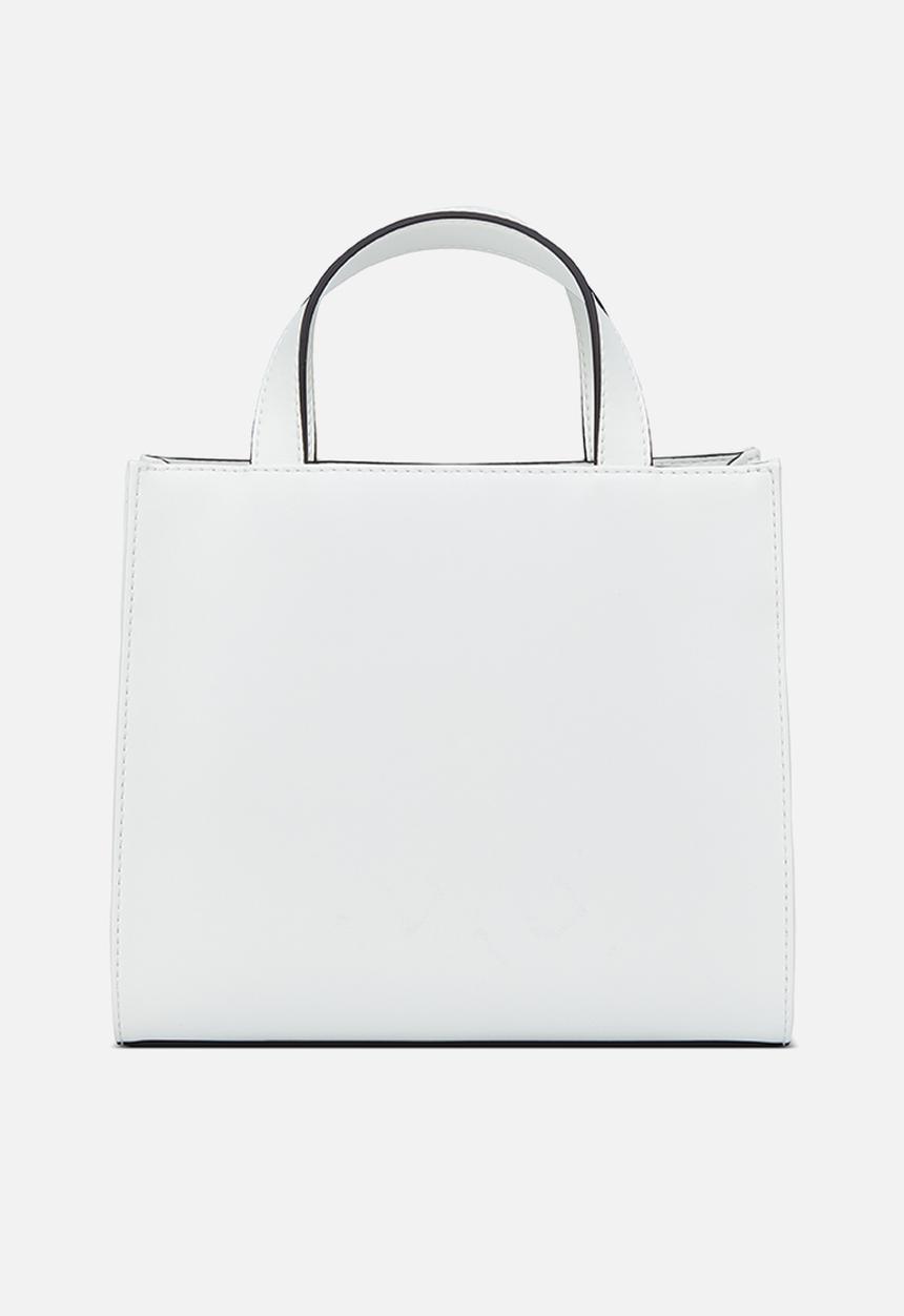 GUESS - Ramona Mini Tote Bag - White