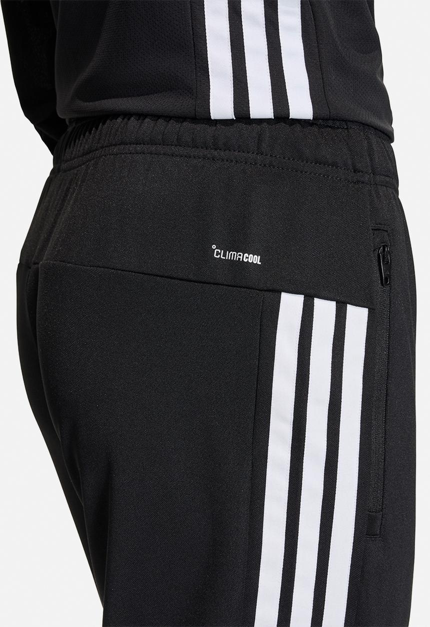 adidas Performance - Workout Essentials All-Set 3-stripes Knit Pant- Black/white