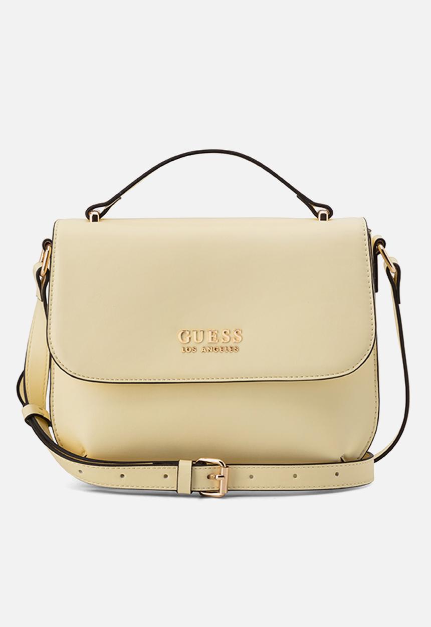 GUESS - Spring Hill Convertable Crossbody Flp Bag - Buttercream