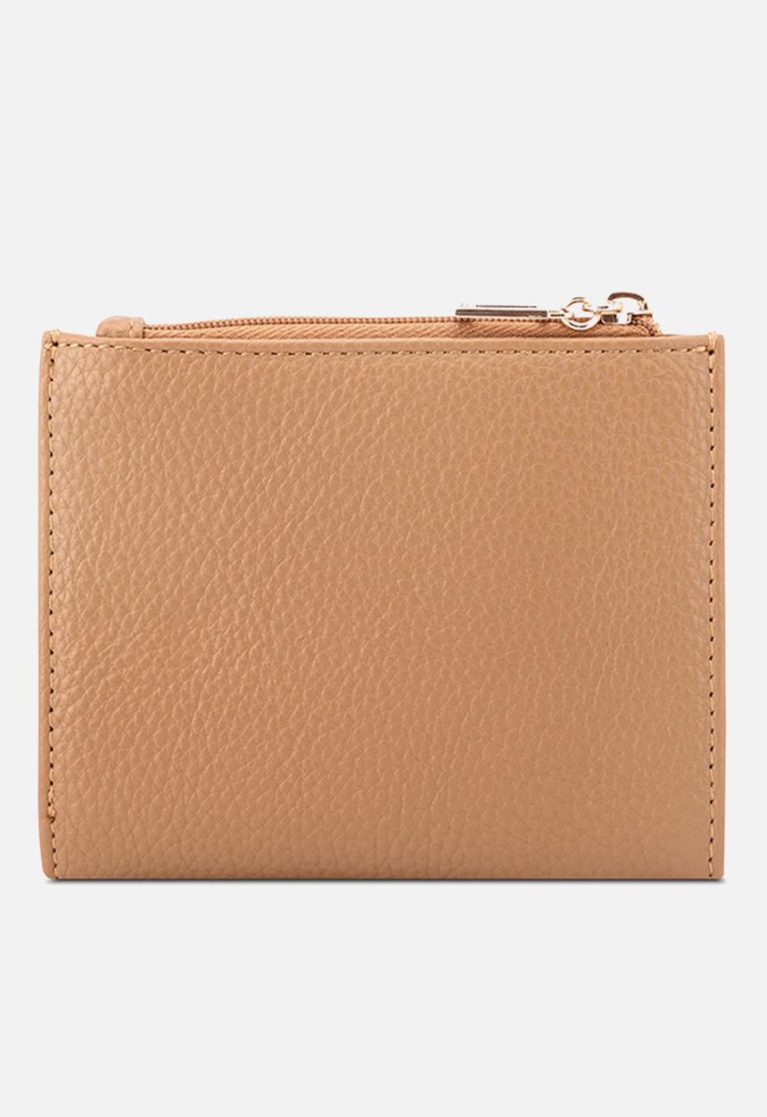 GUESS - Wells Sling Snap Id Wallet Bag - Saddle Tan