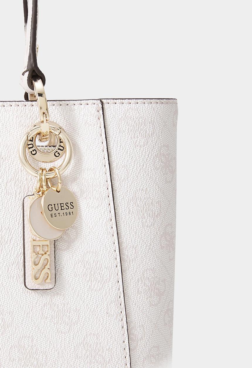 GUESS - Ahb Noelle Ii Small Tote - Bone