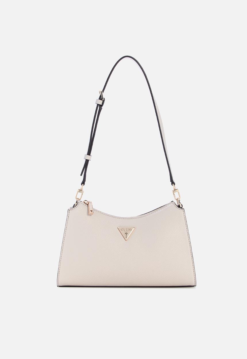 ジッテプラス Lucci Top Zip Shoulder Bag-Light Taupe