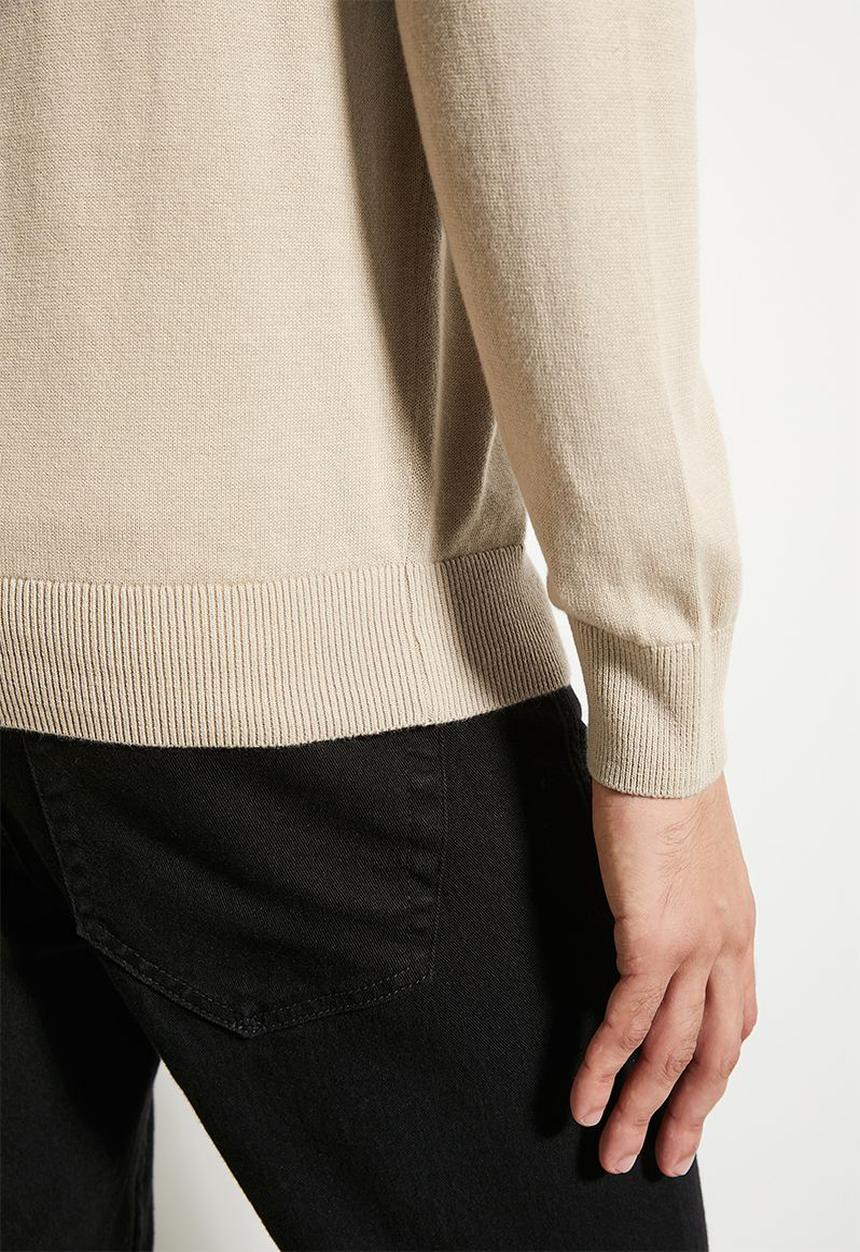 Ben Sherman - Crew Neck knit - Sustained Grey
