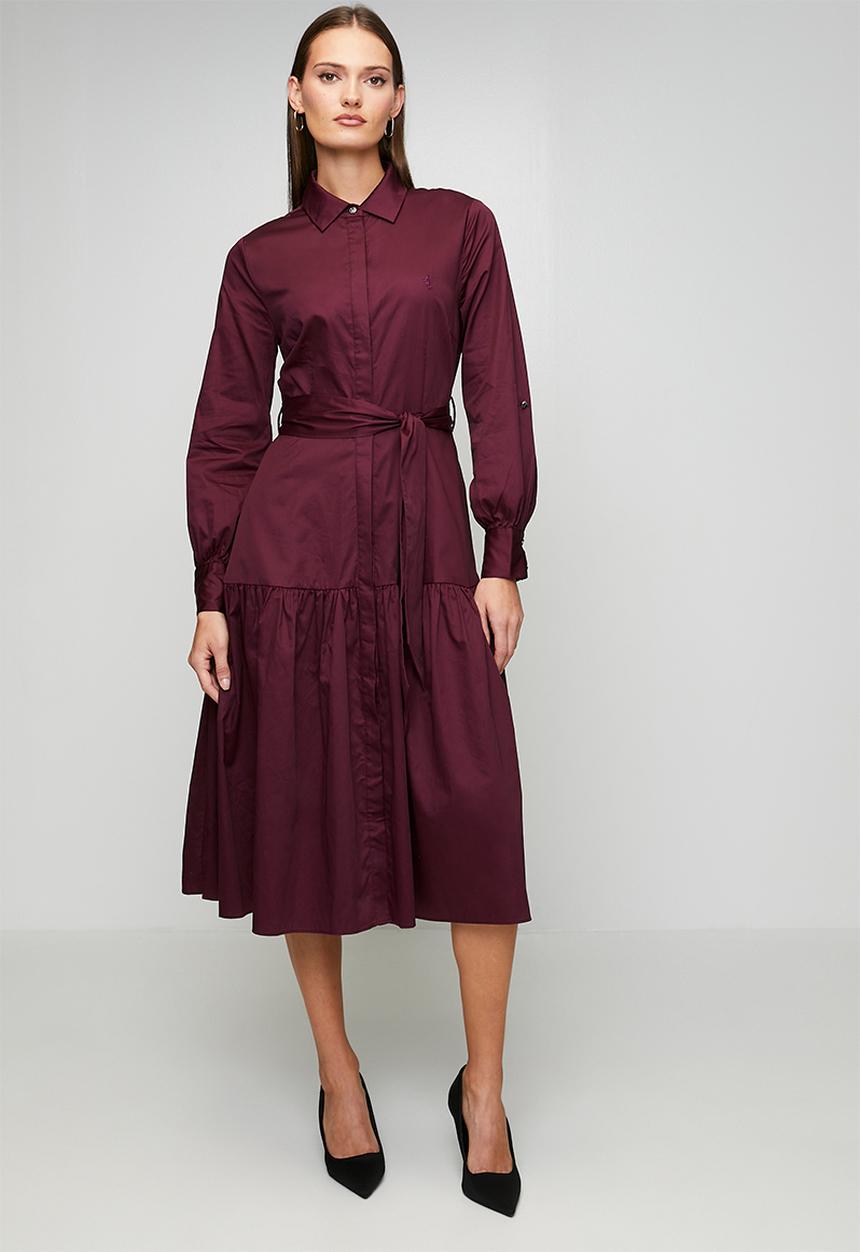 Pringle of Scotland - Pringle sophie dress - choc