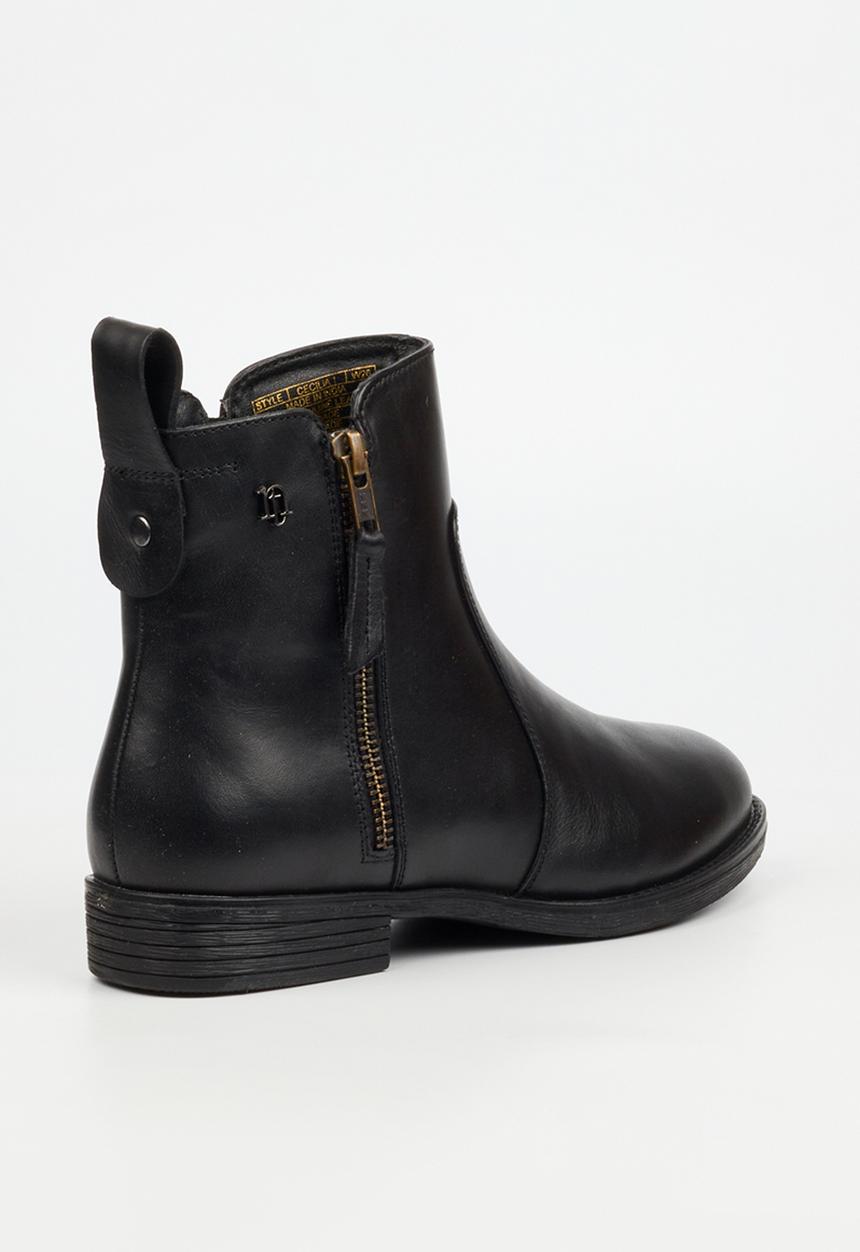 Nicci Tyler - Cecilia 1 leather ankle boot - black