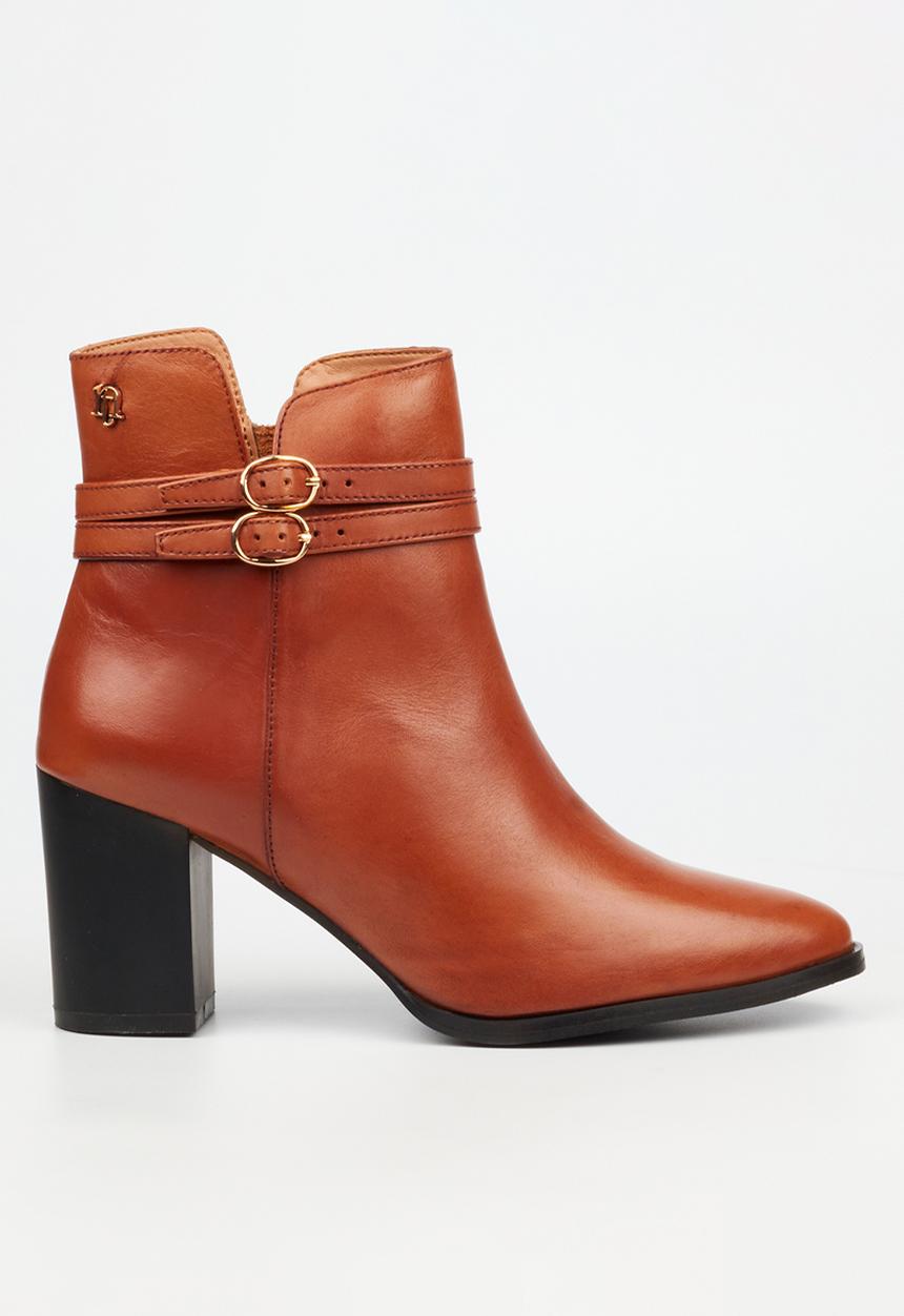 Nicci Tyler - Gisele 1 leather ankle boot - tan