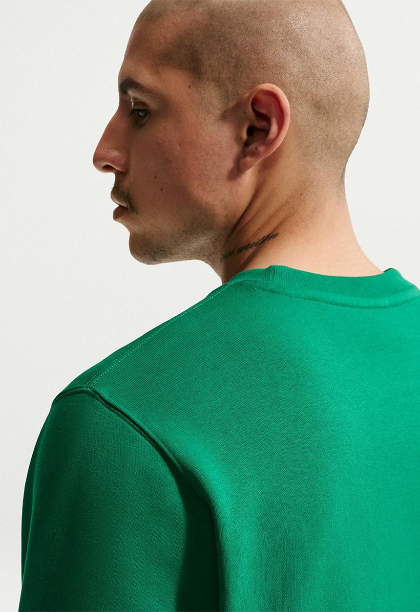 Nike - NSW Club BB Crew Sweatshirt  - Green