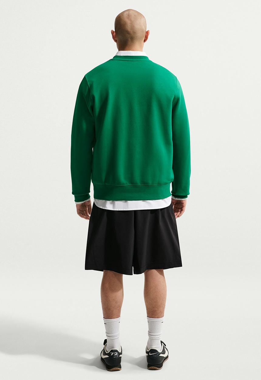 Nike - NSW Club BB Crew Sweatshirt  - Green