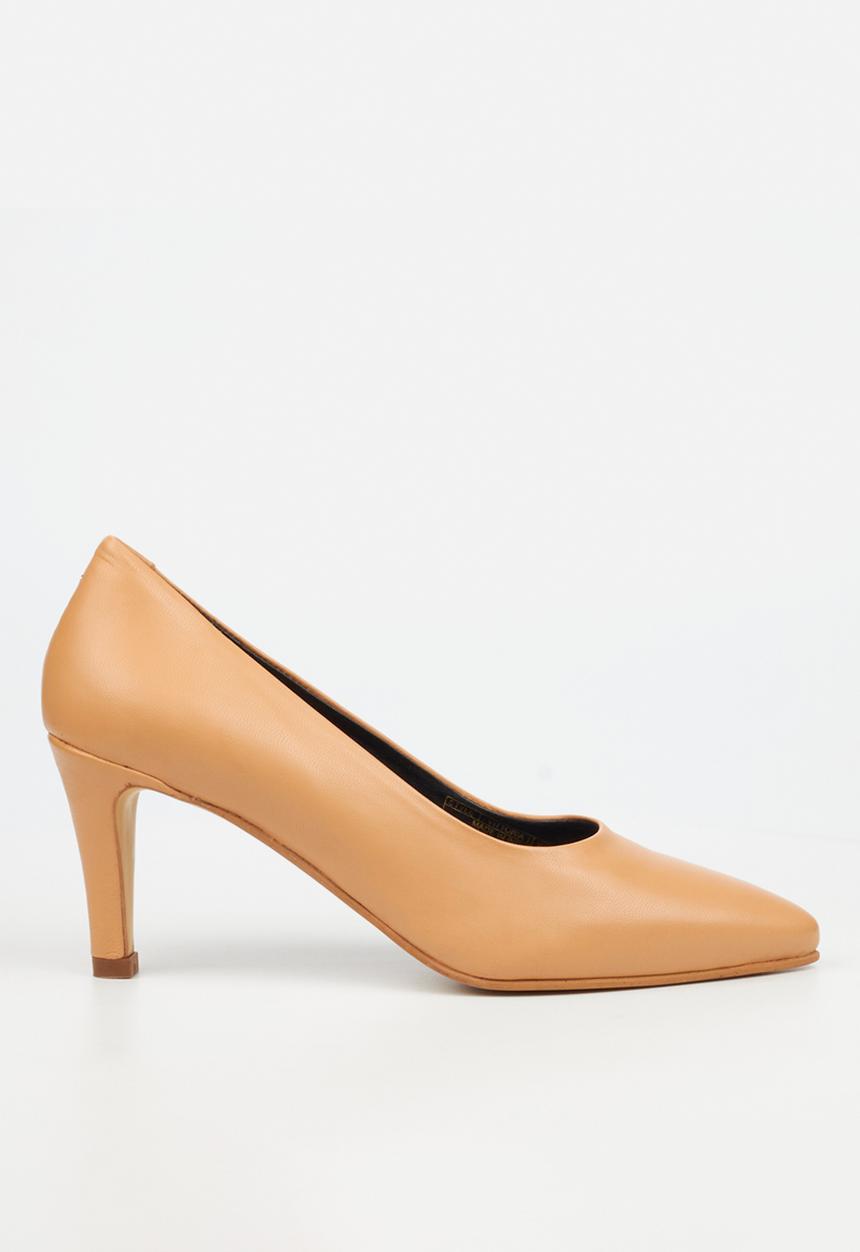 Nicci Tyler - Vittoria 1 leather court - taupe