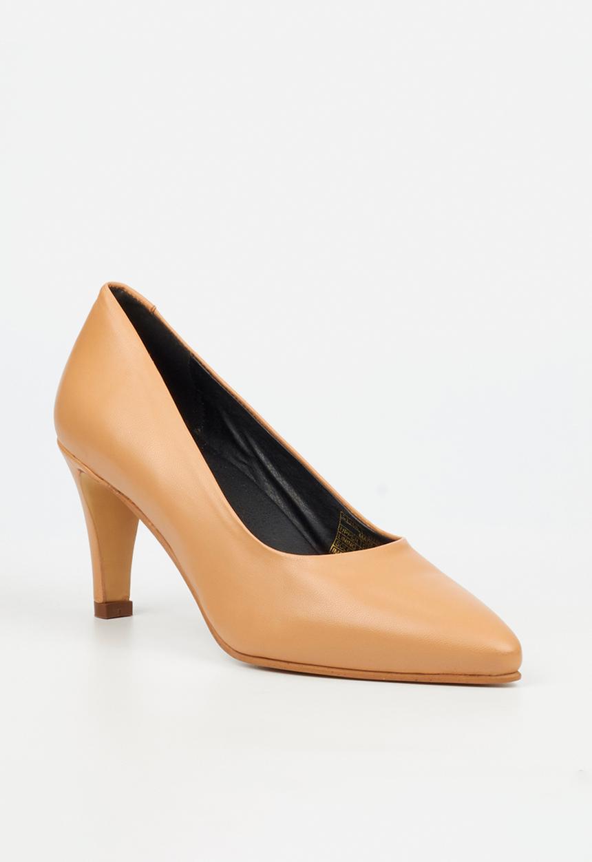 Nicci Tyler - Vittoria 1 leather court - taupe