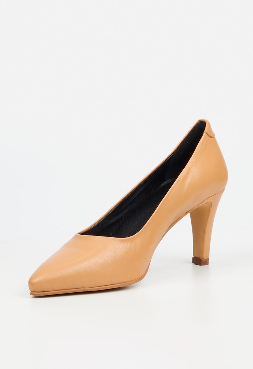 Nicci Tyler - Vittoria 1 leather court - taupe