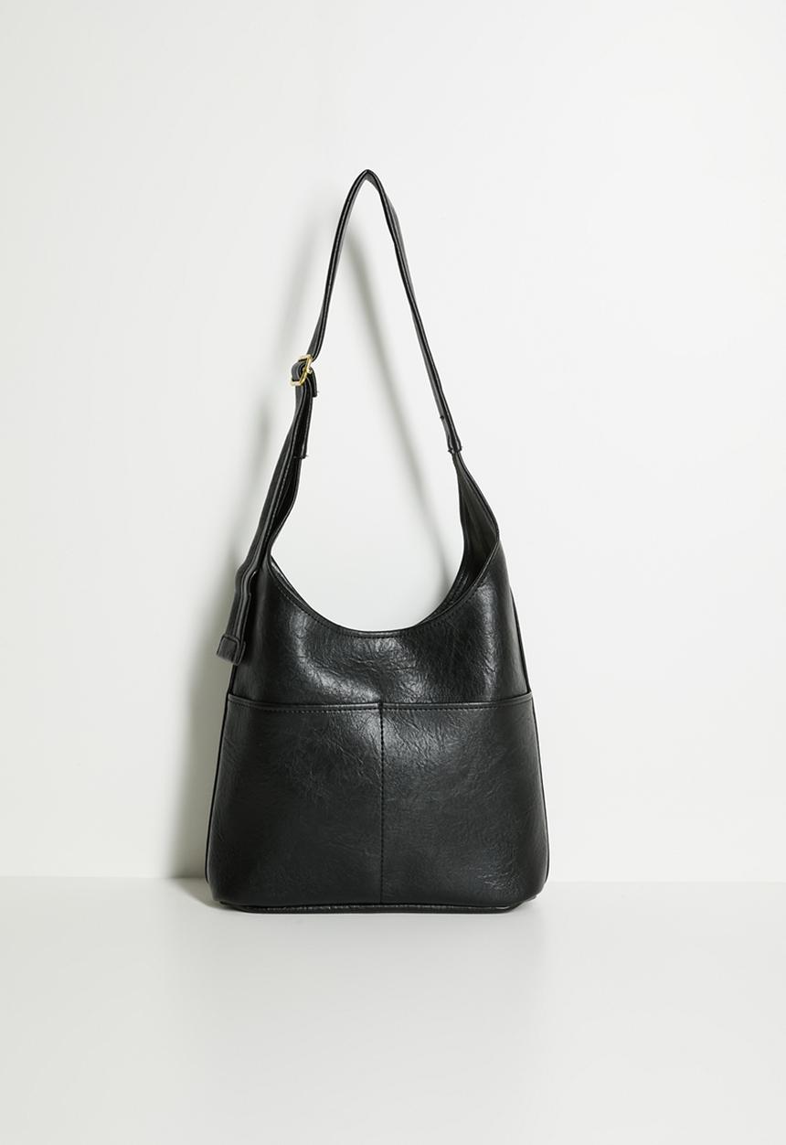 Tessa Design - Amelie Double Strap Shopper - Black