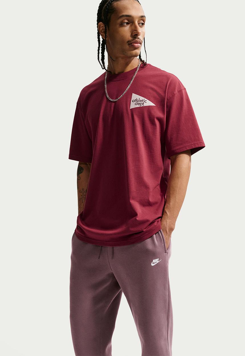 Nike - NSW Club BB Jogger  - Lt Burg/Brown