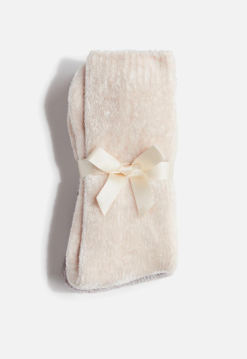 H&M - 2-pack chenille socks -