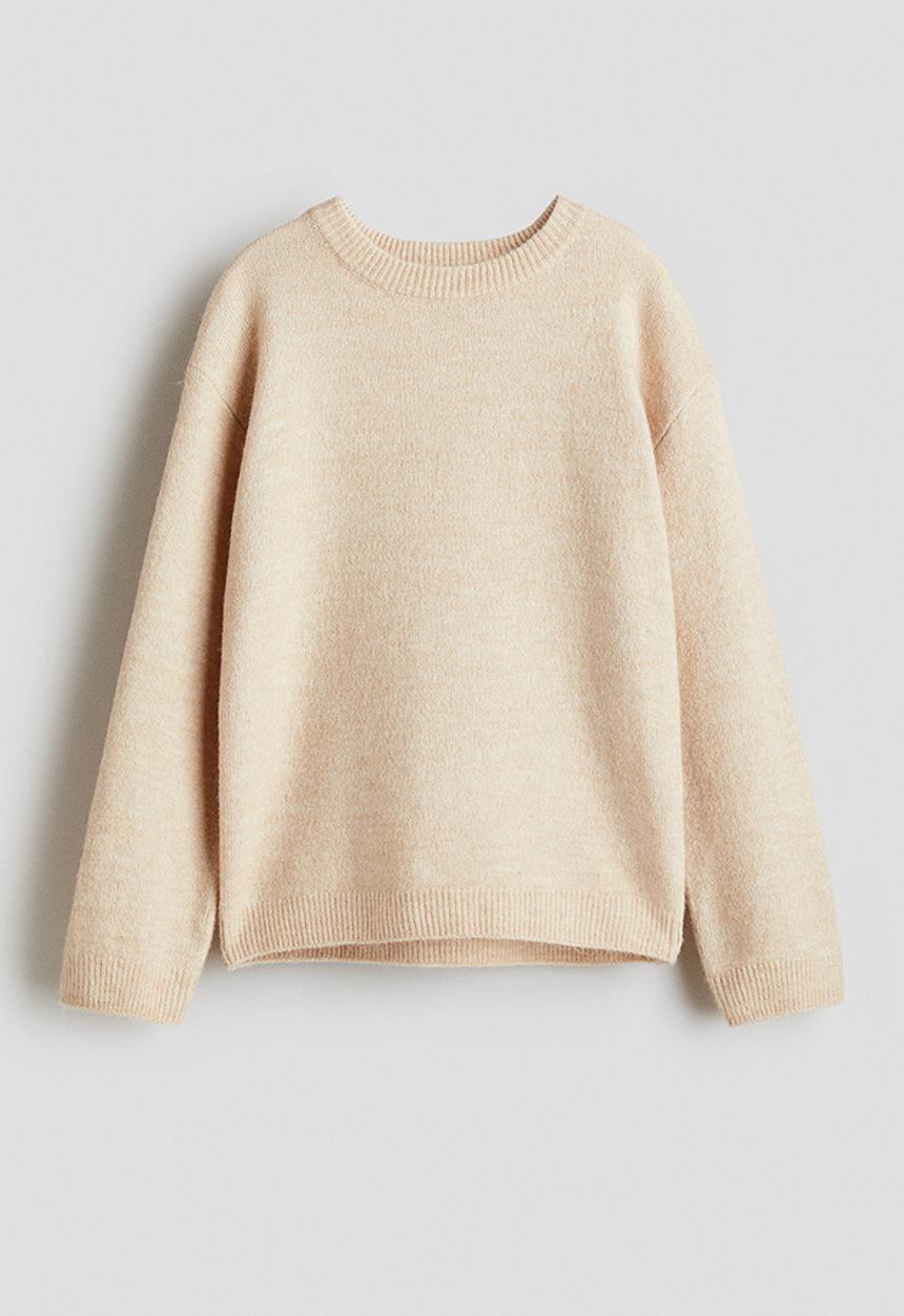 H&M - Loose-fit jumper - light beige