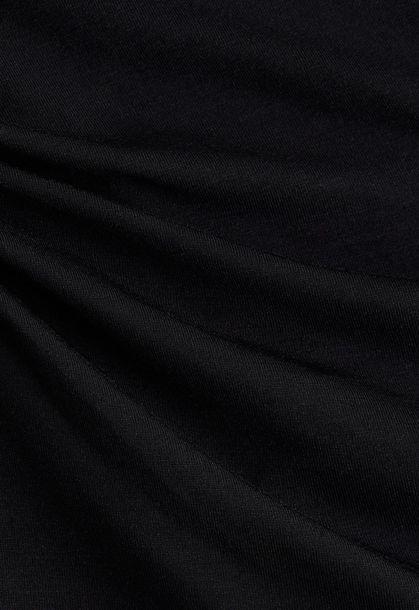 H&M - Off-the-shoulder sports top - black