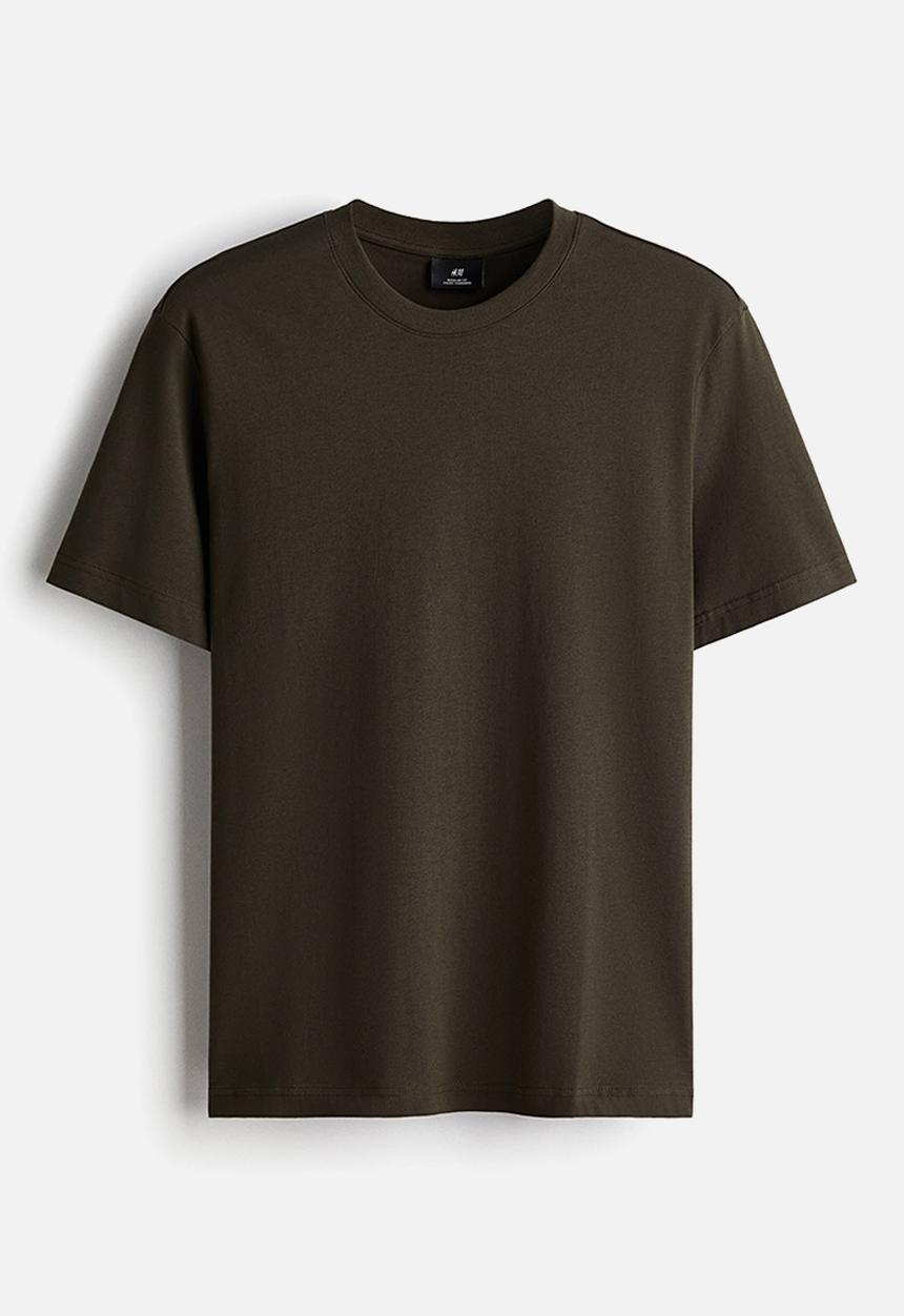 H&M - Regular fit t-shirt - green