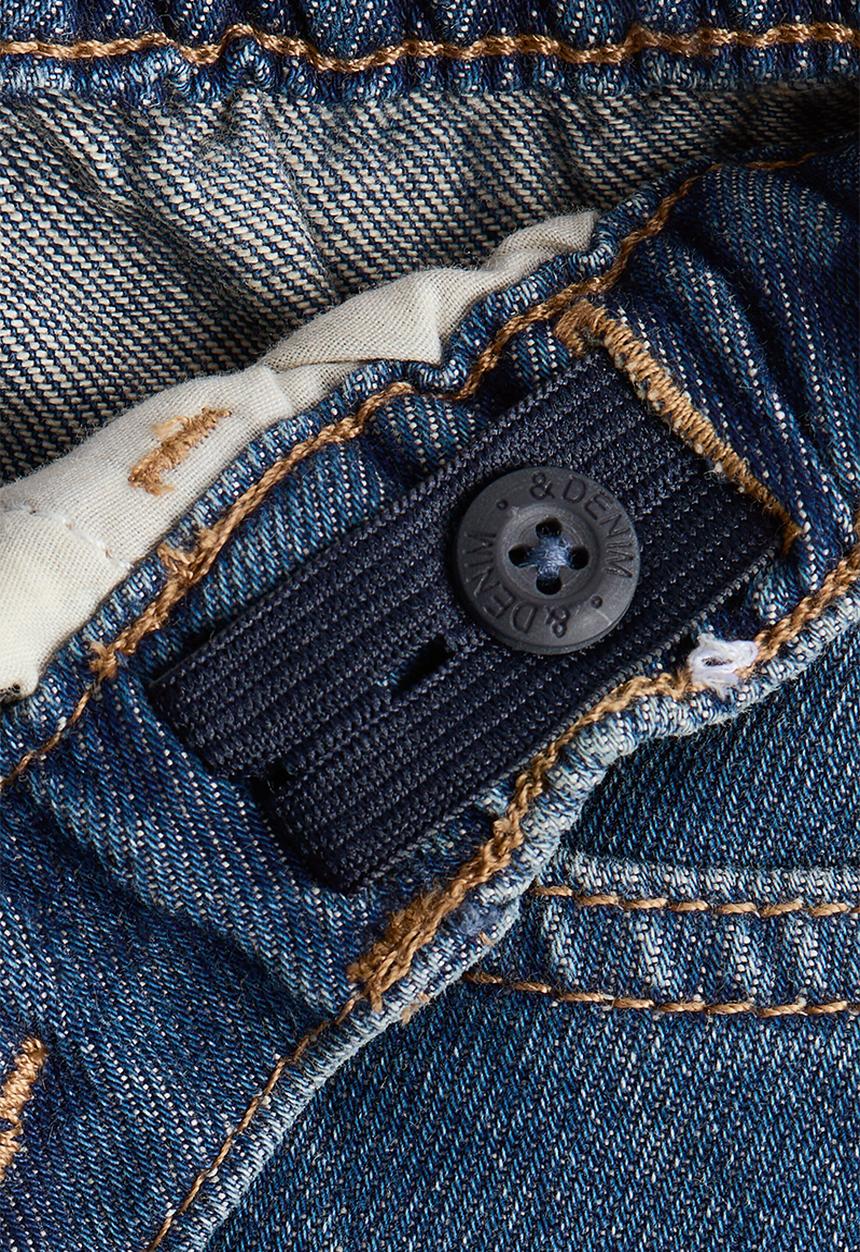 H&M - Loose tapered fit jeans - denim blue/a