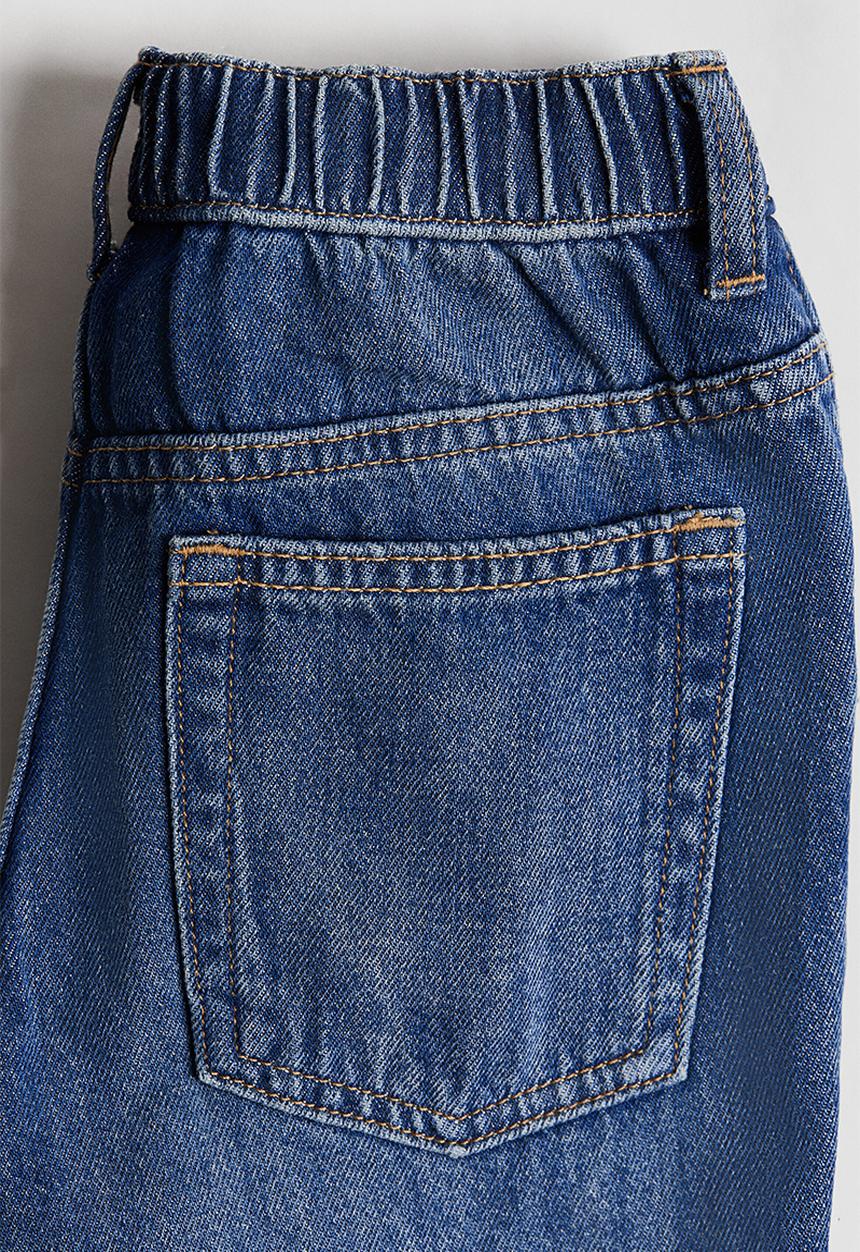 H&M - Loose tapered fit jeans - denim blue/a