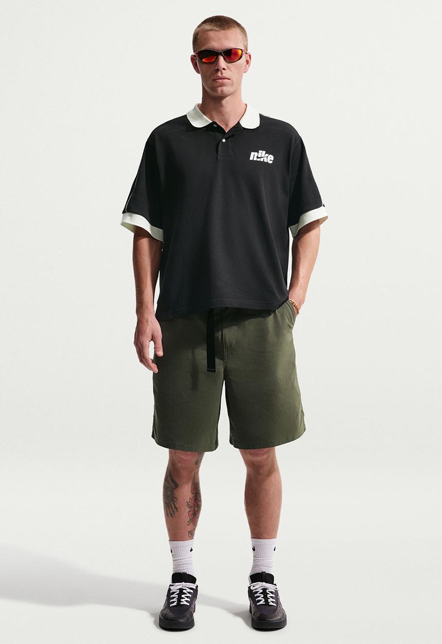 CLUBHAUS SOPHNET. × CLUBHAUS S/S Polo NSW CLUB SS POLO FUTBOL - Black