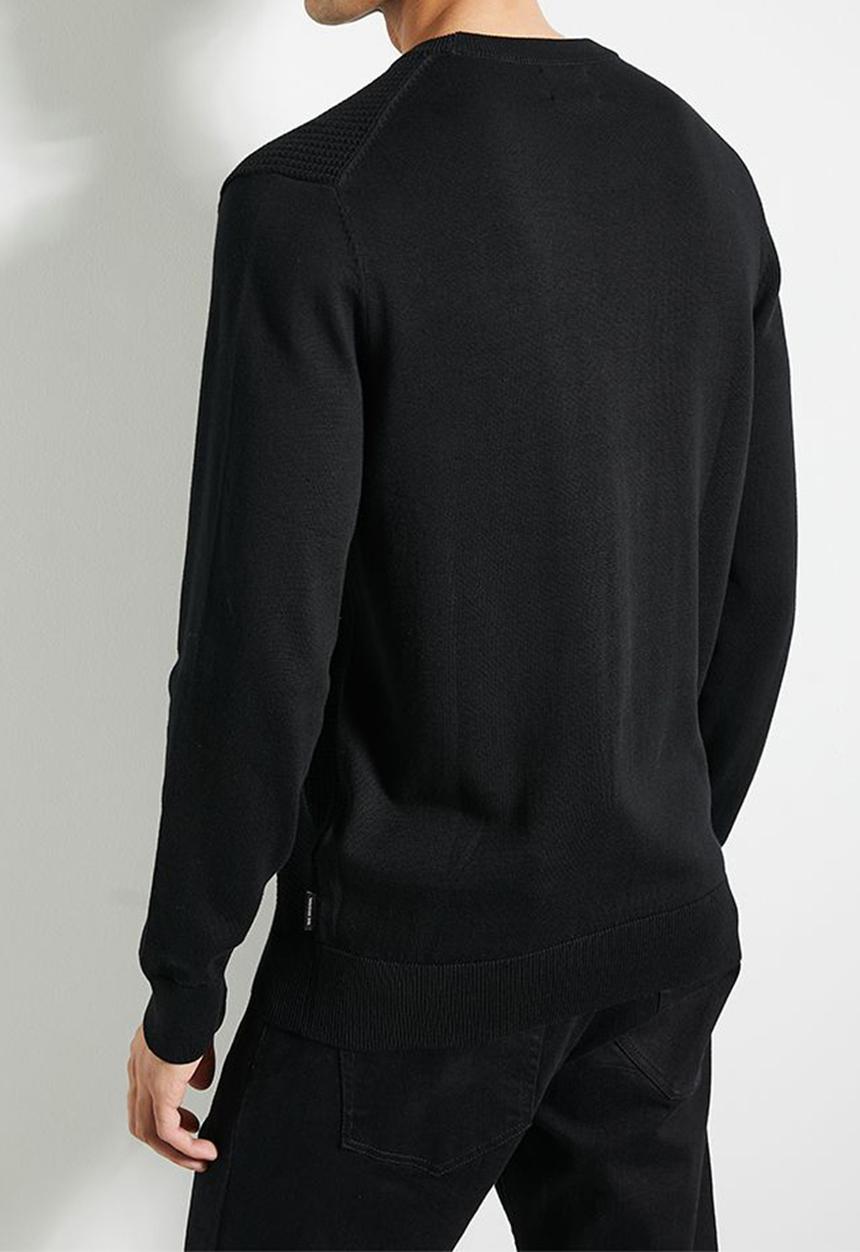 Ben Sherman - Crew Neck knit - Black